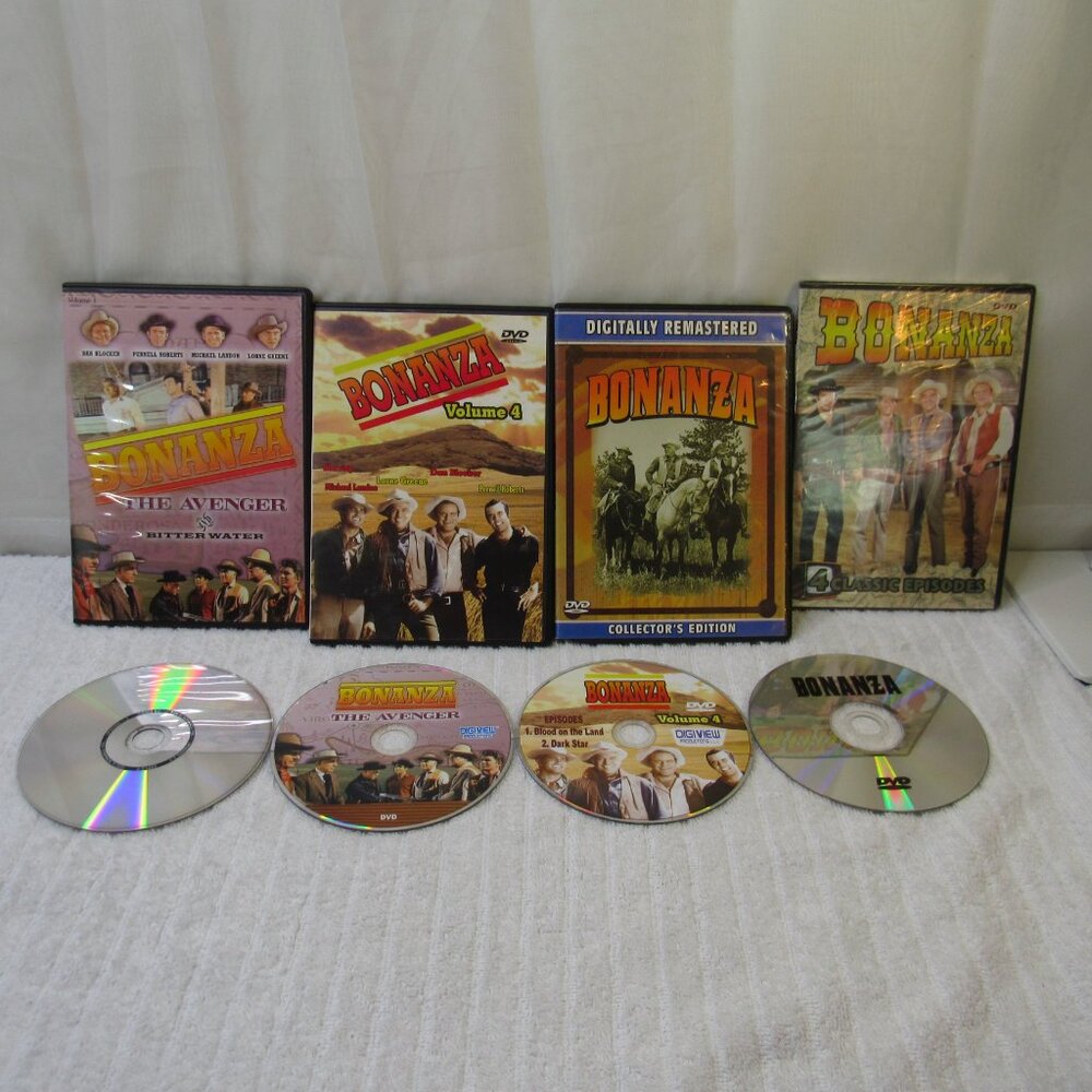 Bonanza Movies DVD Western Collectors Edition Episodes Avenger Bitter water  Med